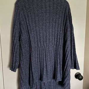 Croft and Barrow Blue cardigan sweater.